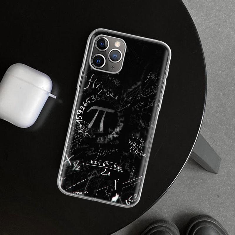 Чехол для телефона с изображением Физики Химии Математики для iPhone 11 12 13 Mini 14 15 Plus 16 Pro Max 17 Air 7 8 + SE Арт Индивидуальный Fund