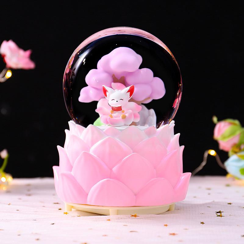 Астронавт Хрустальный шар Музыкальная шкатулка Украшение - Студент Снежный шар Подарок на день рождения