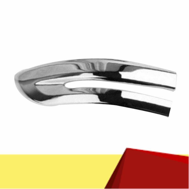 2Pcs Chrome Rearview Side Mirror Stripe Cover Trim For Honda CR-V CRV 2017--M53K