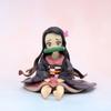 7cm Q Version Anime Demon Slayer Figure Kamado Tanjirou Agatsuma Zenitsu Kamado Nezuko Hashibira Inosuke Pvc Action Figure Toys