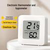 High-Precision Indoor Thermometer & Hygrometer: Wall-Mounted Baby Room Temperature & Humidity Monitor