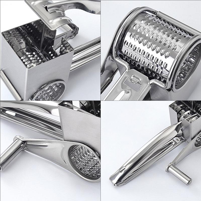 Stainless Steel Cheese Grater Household Manual Cheese Shred Tool for Home Kitchen Use