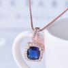 Gorgeous Cubic Zirconia Necklace Women High Quality Bridal Necklaces For Wedding Fashion Jewelry