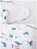 Butterfly Newborn Baby Swaddle Blanket - Pure Cotton, Thick for Spring, Autumn & Winter