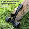 Effective Root Removal Weed Remover Sturdy Clamp Stand-up Weed Puller  Weeding Tool with Wheel