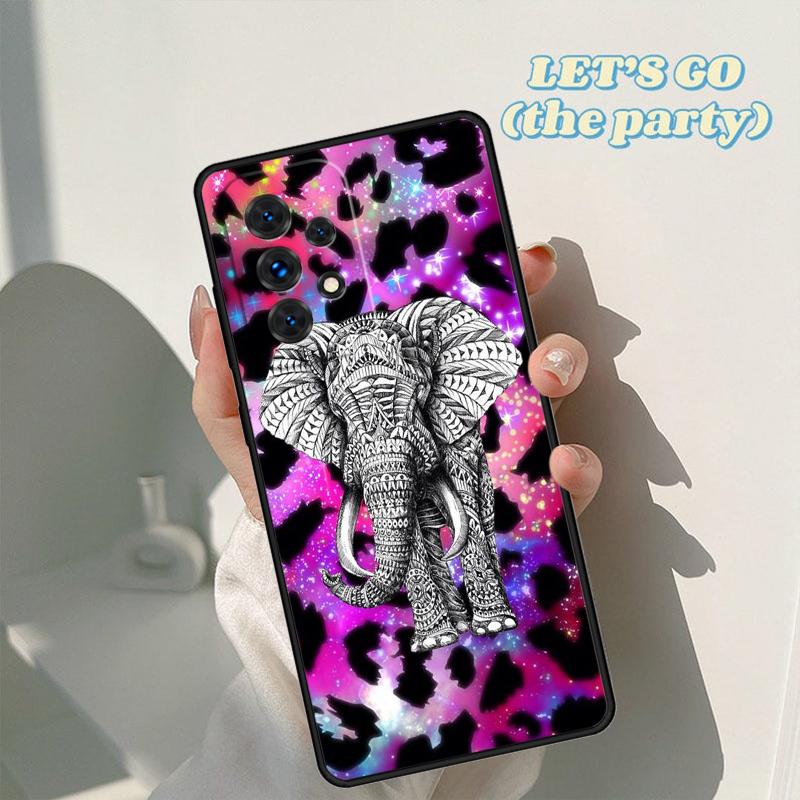Милый чехол для телефона со слоном Для Samsung Galaxy A42 A31 A40 A51 A71 A32 A80 A91 A52 A72 A73 A20e A21S A50 A70 A11 A12 Чехол