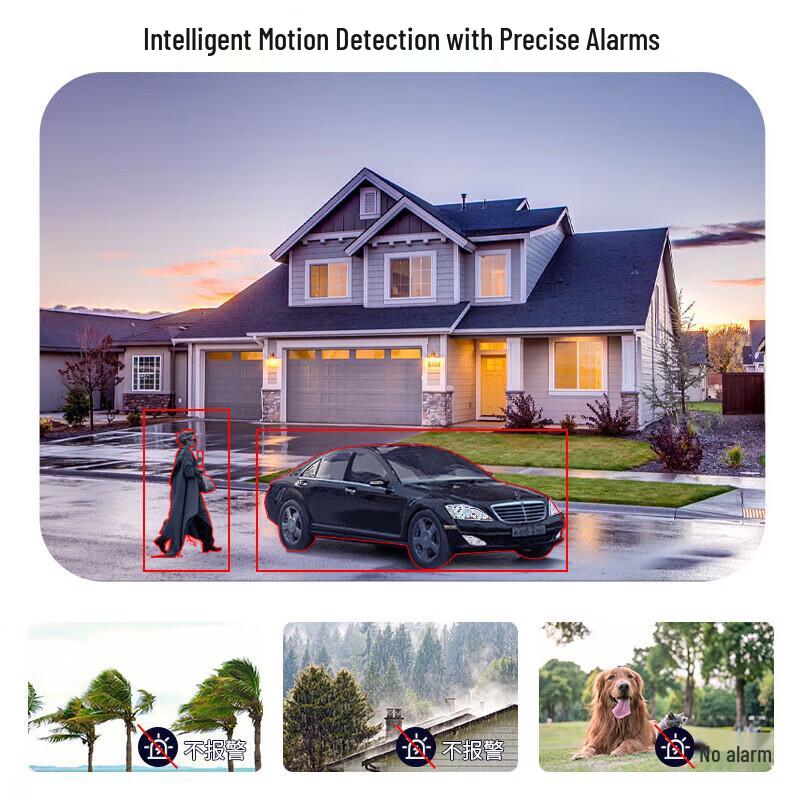 Dahua Full-Color Night Vision 2.0 PoE Bullet Camera CN plug (adapter included)