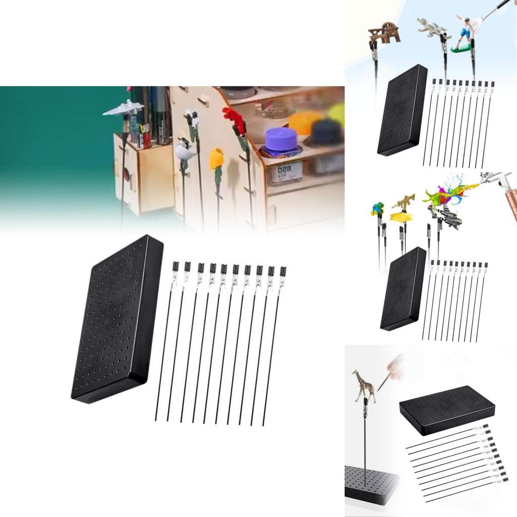 Большая пластиковая сушильная подставка для покраски моделей аэрозольной краской с высокой устойчивостью и универсальностью