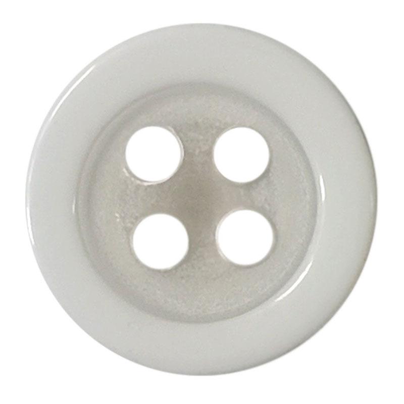 Черно-белые перламутровые пуговицы из искусственной смолы для рубашки, пуговицы для трикотажного кардигана с длинными рукавами и четырьмя люверсами, воротник