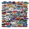 50Pcs/Set JDM Cars Stickers For Kids Toy Bicycle Motorcycle Skateboard Laptop Waterproof DIY Decals