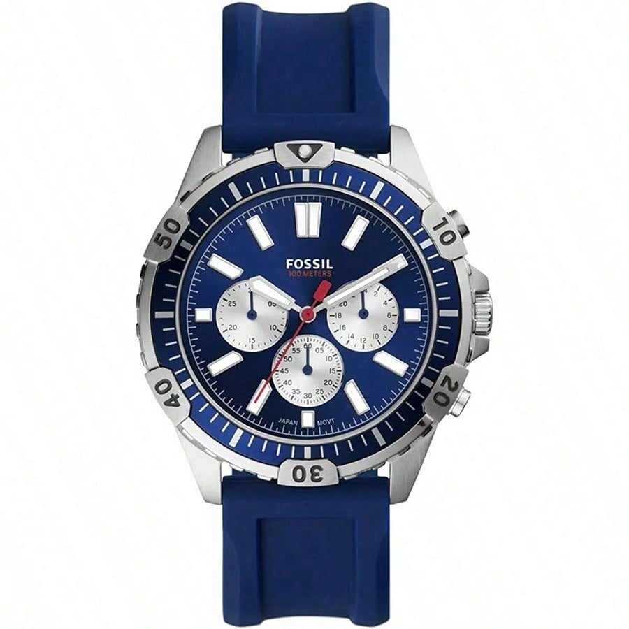 Fossil Мужской хронограф Garrett, часы из нержавеющей стали, FS5709