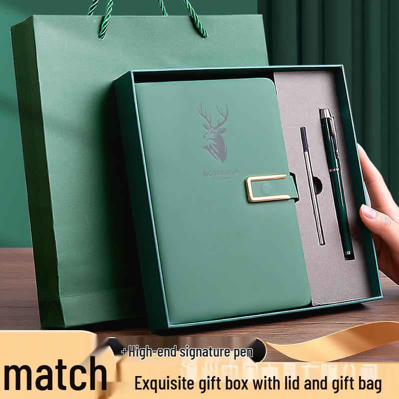 Personalized A5 Business Notebook with Logo - Thick Notebook for Office, Meetings, and Diary Use