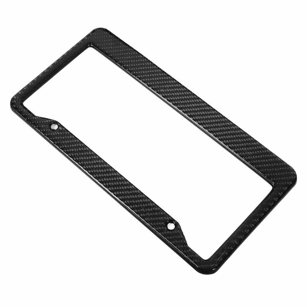 Универсальная замена рамки номерного знака из сухого углеродного волокна для Ford C?МАКС Фокус Фиеста Куга Мондео