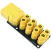 Power Distribution Board Adapter FOR XT90 To 4 Way FOR XT60 Interfaces Conversion Distribution Board For RC UAV Model Aircraft