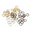 Handmade DIY Jewelry Supplies: 3-14mm Connecting Rings for Bracelets and Earrings