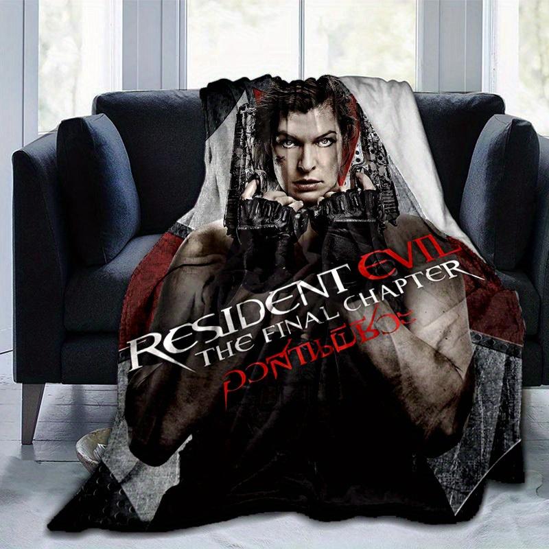 1pc Resident Evil: The Final Chapter, Cozy Home Decor Blanket, Perfect Gift! Bedroom, Living Room, Travel, Camping, Car, Beach, Office Naps, Ideal Sof