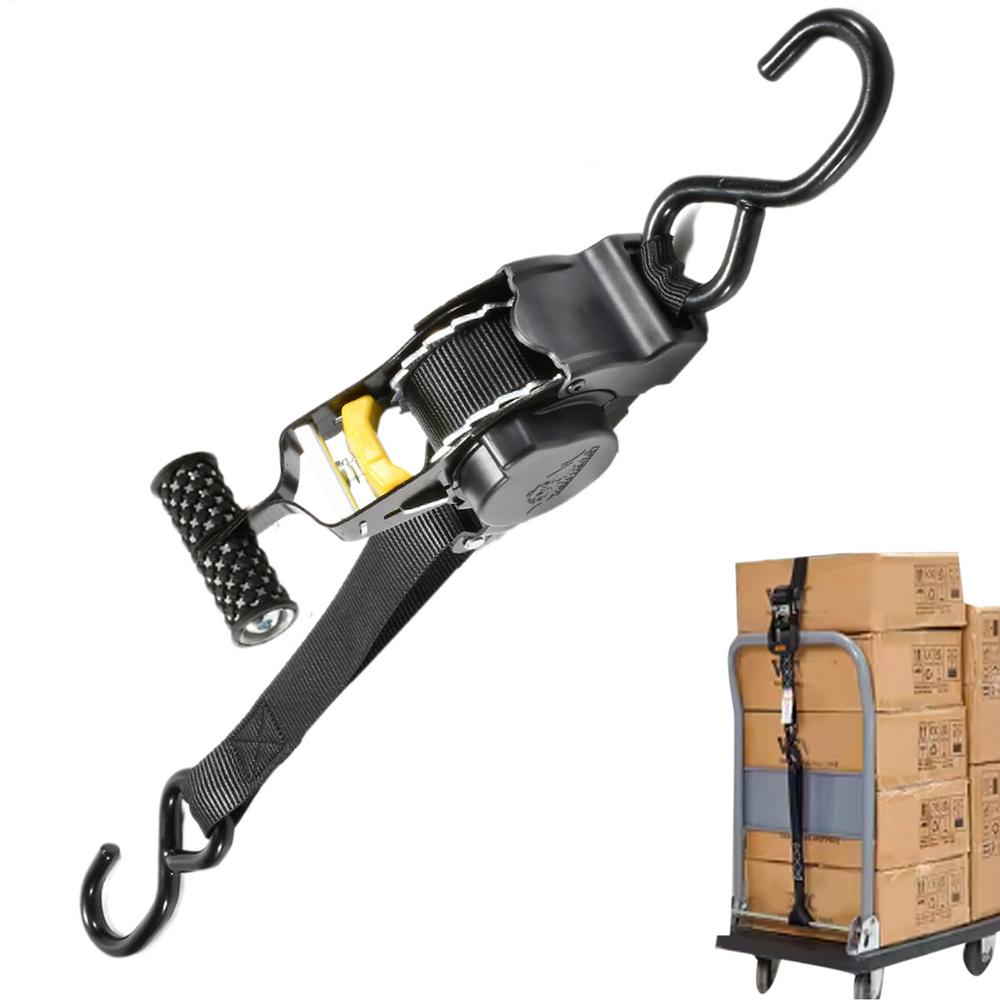 Автомобильные ремни для крепления груза с трещоткой, retractable ratchet strap, тяжелые ременные ленты для автомобилей, мотоциклов, груза