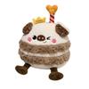 Pig Cake Birthday Plush Toy Stuffed Animal Doll Bedroom Decoration Gift Kids