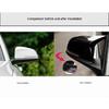 2 Pieces Rearview Mirror Cover Cap Carbon Black for BMW Series 1 2 3 4 X M 220i 328i 420i F20 F21 F22 F23 F30 F32 F33 F36 X1