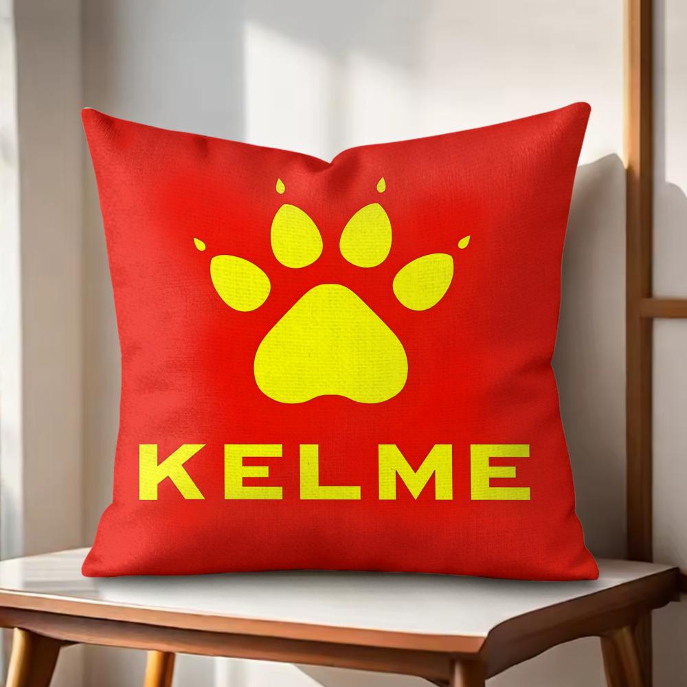 Luxury Fashion KKelme Cushion Cover Natural Linen Organic Fabric DoubleSided Printing Couch Pillow Covers Home Decor