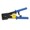 LogiLink RJ45 RJ11 RJ12 Crimp Tool with Pass Through Cutter For CAT5/CAT6/CAT7 Cables