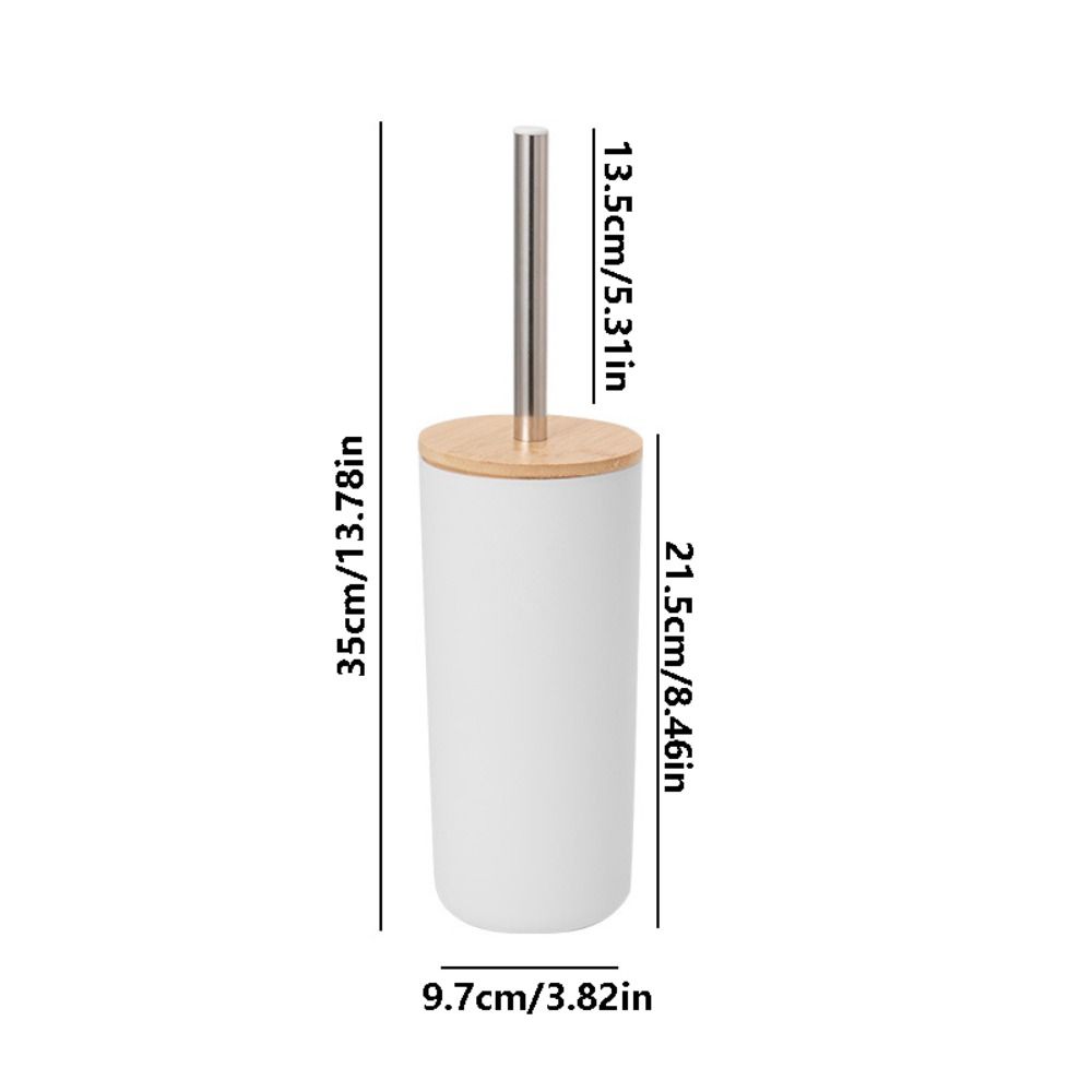 Long Handle Toilet Scrubber Standing Base Bathroom Cleaning Tool Toilet Brush Set  Toilet Cleaning