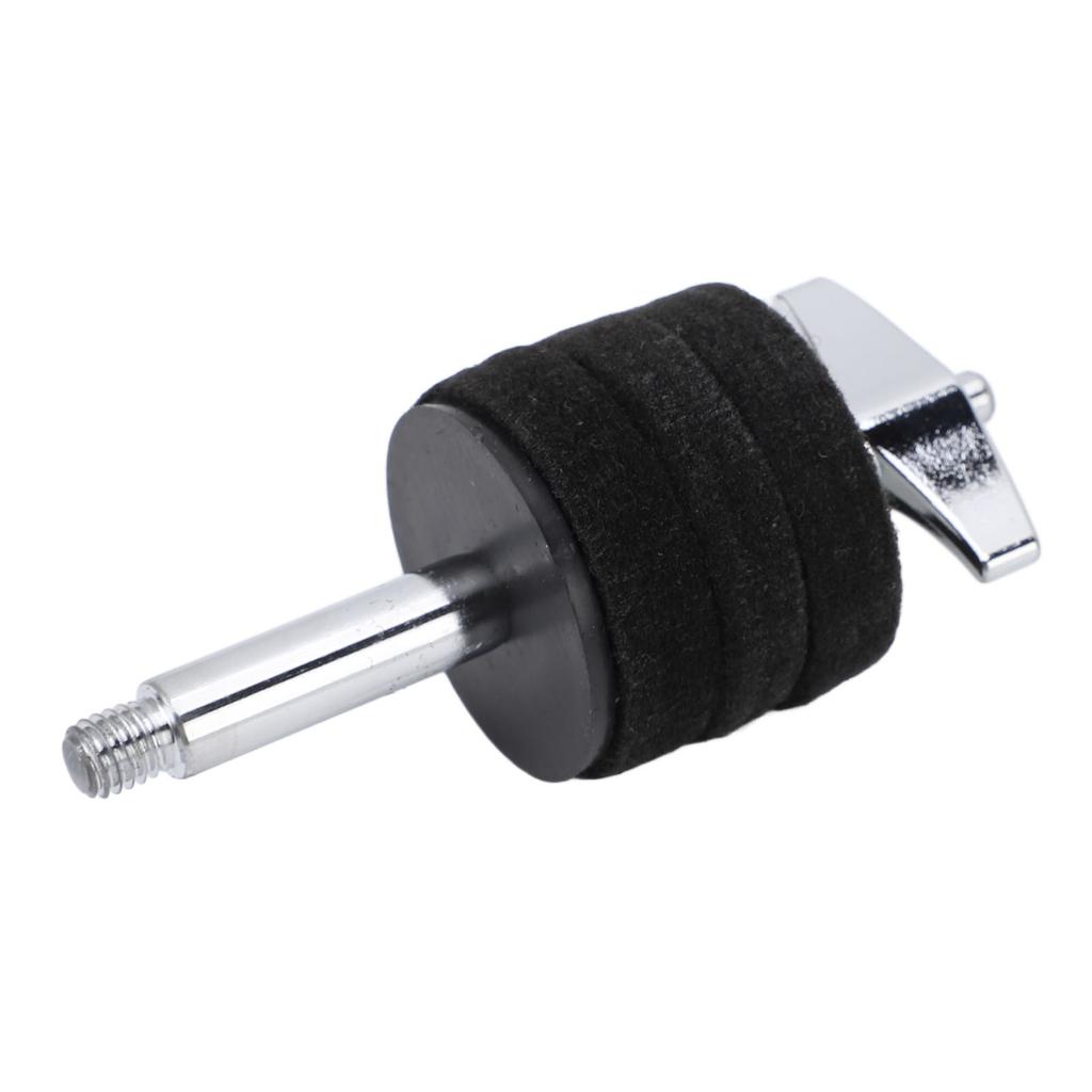 Стойка для тарелок Алюминиевый сплав Войлок Водная стойка для тарелок Насадка-стекер для барабанной установки Черный