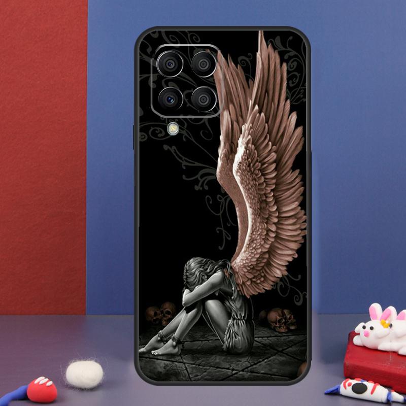 Фантастический Чехол с Крыльями Ангела для Samsung Galaxy M16 M06 M36 M56 M15 M11 M31 M21 M53 M13 M32 M52 M35 M55 M14 M34 M54