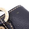 BVLGARI Maxi Rettale Handbag 2WAYShoulder black leather Women Used