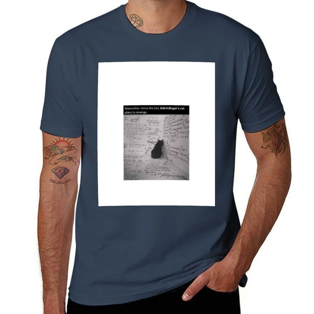 Revenge Of Schrodingers Cat Tshirt Festival Casual Short Sleeve