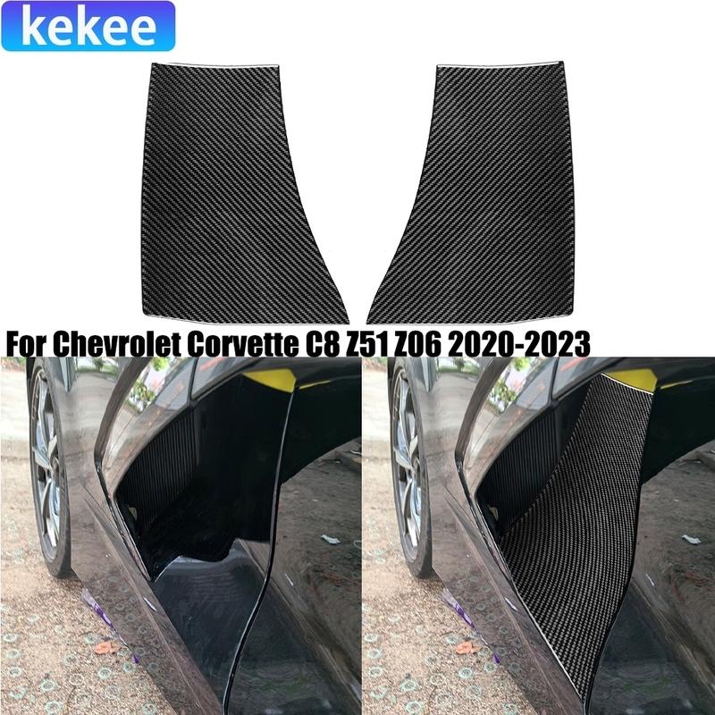 For Chevrolet Corvette C8 Z51 Z06 -2025 Carbon Fiber Body Air Intake Car Accessories Exterior Cover Sticker Auto Trim
