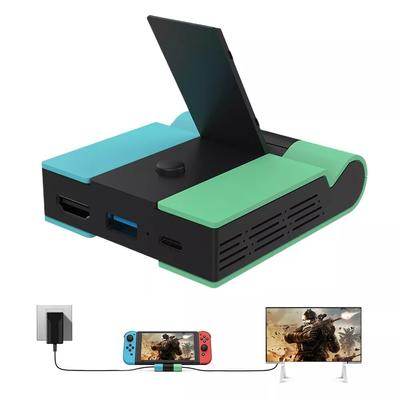 Подставка для видеоконвертера Type C в HDMI, совместимая со складной консолью NS Switch