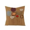 Home Simple Polyester Cushion Cover Cushion Cover Flower Sofa Cushion Cover Cushion