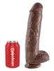 Gode King Cock 24 x 6 см Коричневый - King Cock - Год XXL
