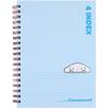 Sanrio 4 Index Note Cinnamoroll, Blue, 1
