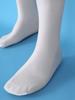 Men Glossy See-through Stockings Thin Shiny Solid Color Stretchy Sheer Thigh High Socks