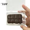 Slow Rising Fidget Toy Crispy Chocolate Squeeze Toy, Wax Cracking Stress Relief with Crackable Texture Texture, Party Favors Tactile Sensory Balls
