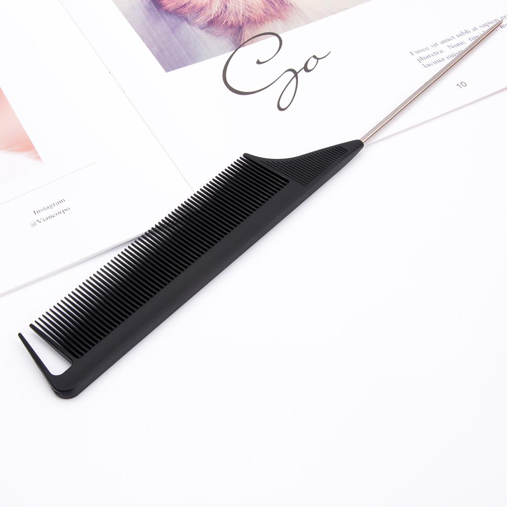Black New Anti-static 220x28x4mm Beauty Rat Style Styling Hair Comb Tool