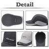 Cap Mesh Hat Sports Outdoor Casual Simple Men Women CZA093 [White Fang] (Black)