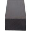 Unfinished Wood Block Black Ebony Lumber Wood Handle Plate 120 x 40 x 25MM For Music Instruments DIY Tools