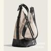 IELGY PU Texture Large-capacity Shoulder Bag, High-end Color Matching Shoulder Bag, Bucket Bag, Tote Bag.
