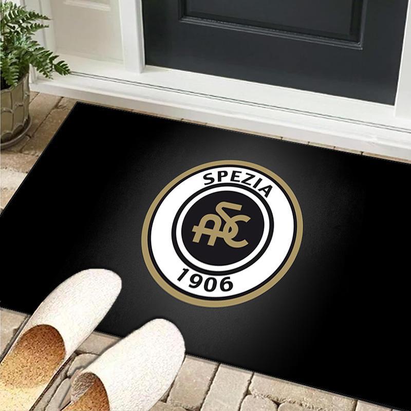 1PC rug Spezia Fc Crest Design Carpet, Chair Rug,Area Rug for Office Bedroom living rooms bedroom, Doormat decor Christmas fan gifts