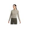 Zenvy Серия Air Dri-FIT Быстросохнущая Толстовка с капюшоном на молнии во всю длину с длинным рукавом Женские толстовки Светло-армейский-зеленый FV7424320