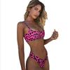 WTEMPO Bikini Snake Leopard Print Split Swimsuit Ladies Sexy Multicolor