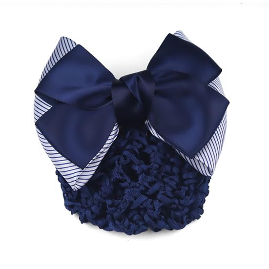 Women's Professional Hair Clip Hair Clip Bow Knot Scarf Hair Net Hair Ornaments