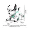 RC Robot Dog Programmable Smart Interactive Remote Control Electric Robotic Puppy STEM Eductional Toys for Kids Christmas Gifts