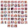 59 PCS of High-quality Anime Stickers Featuring Nakano Miku Suitable for DIY Personalization of Hand Accounts Cute Phone Cases and Waterproof Stickers