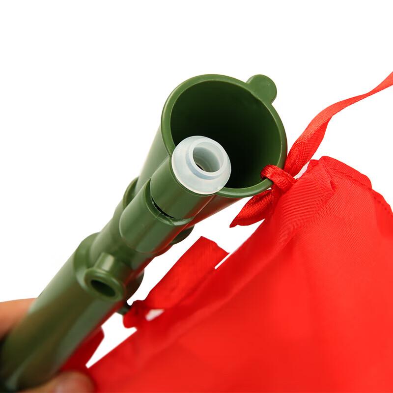 Multi-Color LED Flashing Command Signal Flag with Horn