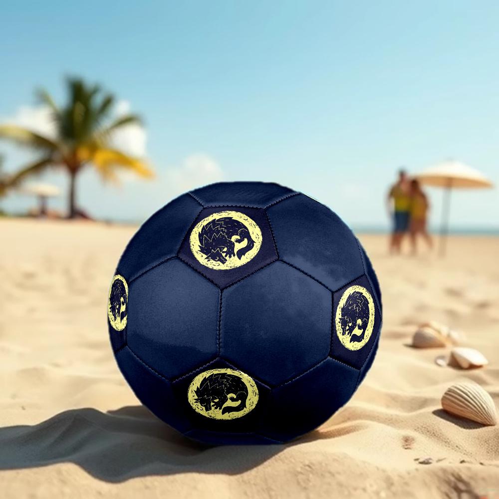 1PC Wolf Moon Soccer Ball Size 5 Football Machine Sewn Indoor/Outdoor Universal Football Gift W82