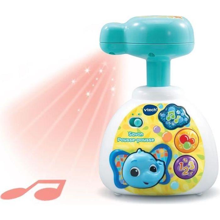 Jeu De Bain - VTECH BABY - P'tit Savon Lumi Pousse-Pousse - Bulles Lumineuses - Musique - Chiffres Et Couleurs